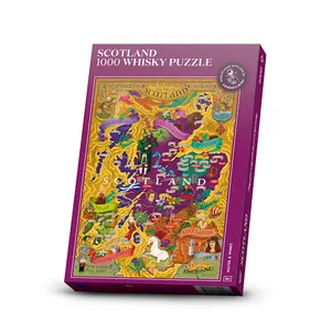 Whisky Pussel - Skotland 1000 bitar, Water and Wines