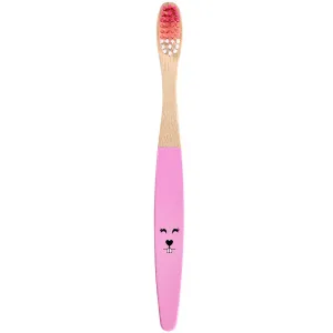 EasyFairy Bambutandborste 6-9 år Pink