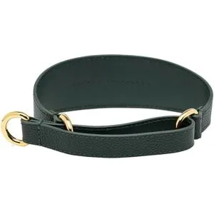 Collar Of Sweden Brett Hundhalsband Halvstryp Mörkgrön XS