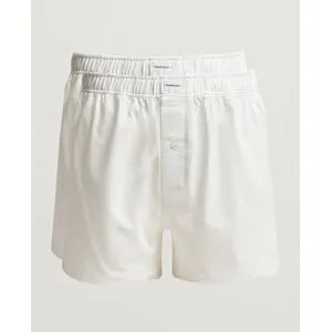 Bread & Boxers 2-Pack Jersey Boxer Shorts White