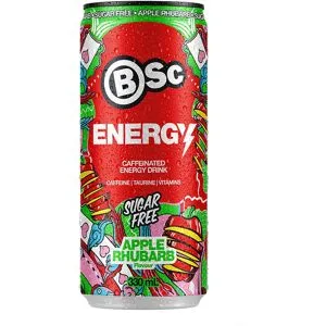 Bsc Energy Drink 330 Ml Apple Rhubarb