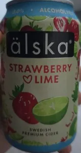 Strawberry & Lime Cider 0% Alcohol Free