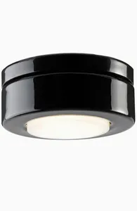 Ifö Electric Cool Låg Svart Ø120mm IP23 GX53 max 13W. 7350-400-16