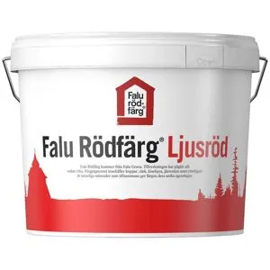 Falu Rödfärg Fasadfärg, Original Helmatt, 5l, Ljusröd, Färg & Tapeter