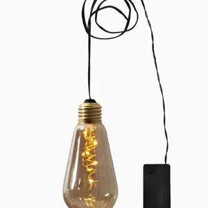 Star Trading Hängande dekoration Glow, amber