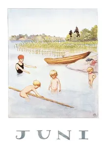Kort Elsa Beskow - Juni