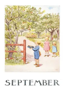 Kort Elsa Beskow - September