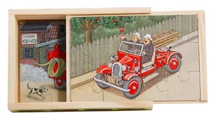 Brandbilspussel Trä X4 Jan Lööf