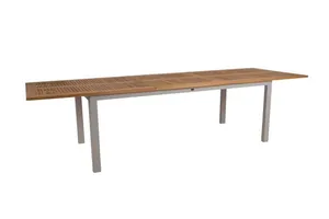 Lyon Matbord Teak 224 - 304x100 Cm - Khaki
