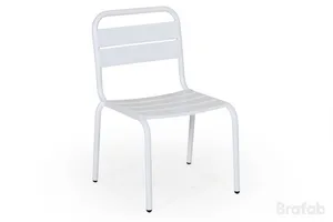 Nera Caféstol Barn - Vit