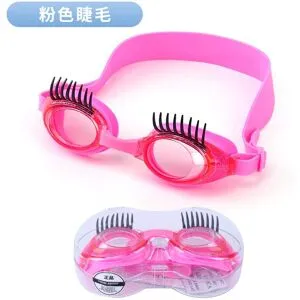 Binchi Keji Travel Tecknade simglasögon för barn, imskydd, vattensport, träning, simutrustning, simglasögon, tillbehör