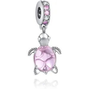 Allbestart Nytt 925 Sterling Silver Rosa Sparkling Row Clip Charm Pärlor Passande Berlocker Armband DIY Dam Smycken Tillbehör