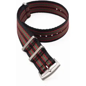 Allbestart För Omega Seamaster Replica klockarmband 20 mm högkvalitativt 22 mm klockarmband randigt Nato-band för army sport Nylon klockband 22mm