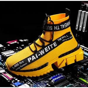 JMG Shoe Industry Herrskor Sneakers Herr tenis Lyxskor Herr casual Träningssko Race Andningsbara mode loafers Löparskor för män 46