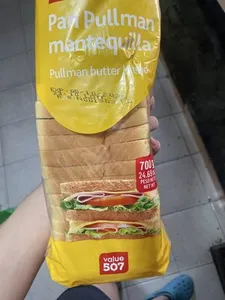 pan pulman mantequilla