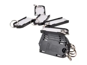 Nyckelbricka PAVO magnetisk svart 10/fp