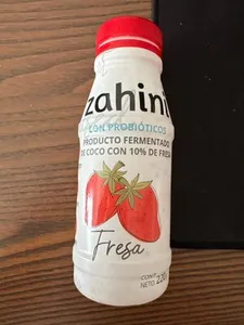 Producto fermentado fresa Zahini