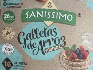 Galletas de Arroz con Quinoa