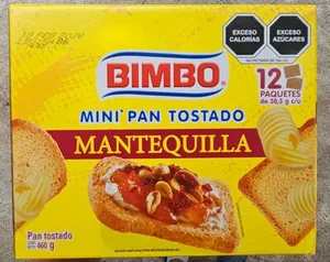 Mini Pan Tostado Mantequilla