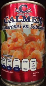 Camarones en salmuera Calmex