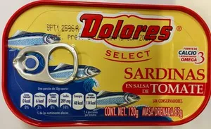 SARDINAS EN SALSA DE TOMATE