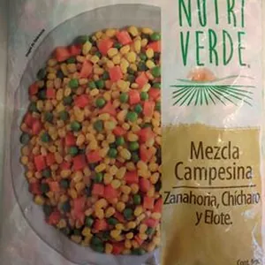 Mezcla Campesina (zanahoria, chícharo, elote)