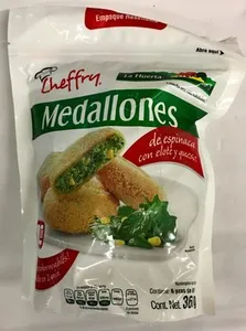 Medallones de espinacas y queso, La Huerta