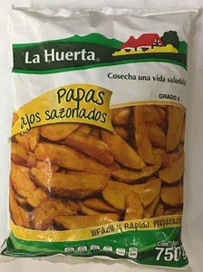 Papas Ajos Sazonados La Huerta