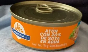 Atun con 20% de soya en agua