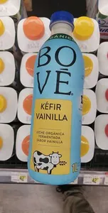 Kéfir leche fermentada vainilla