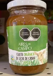 Cajeta organica de leche de cabra