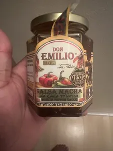 Salsa macha de chile morita