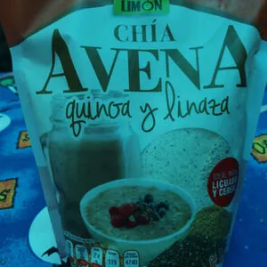Chia, avena, quinoa y linaza