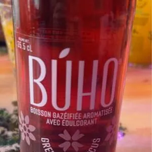 Boisson gazéifiée aromatisee avec edulcorant
