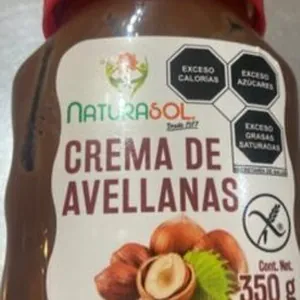 Crema de avellanas