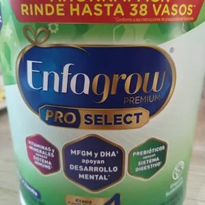 Alimento para niño de corta edad a base de leche