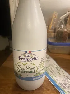 Lait demi écrémé