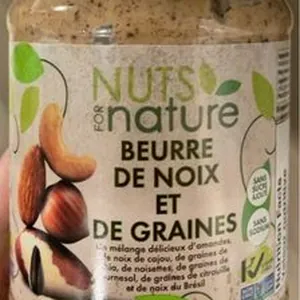 Beurre de noix et graines