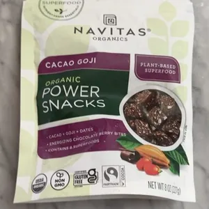 Cacao goji power snacks