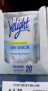 Gelatina en polvo sin sabor