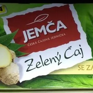Zelený čaj se zázvorem