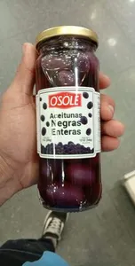 Negras Enteras Aceitunas