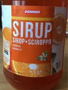 Sirup Sirop Sciroppo Orange