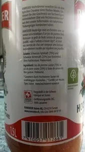 HOCHSTÄMMER, obsaft naturtrüb