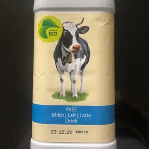 Migros Bio Milch PAST