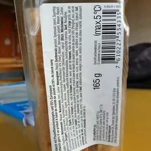 Poulet mit Currysauce