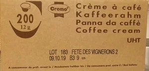 Crème à Café 15 % UHT Cremo 200X12 GR, 1 Carton