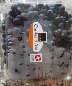Myrtilles Coop qualité et prix