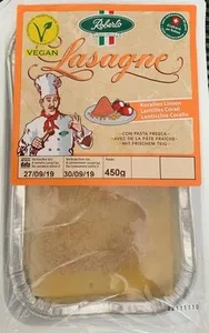 Lasagne lentilles corail