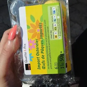 Œuf de pâques importés